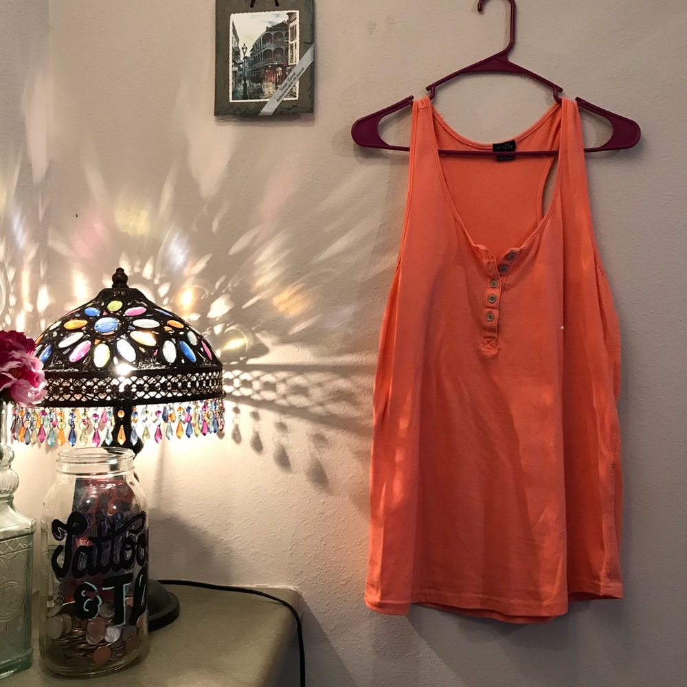 Rue21 Peach Tank Top